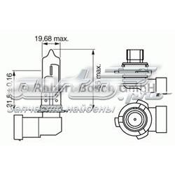 1 987 301 063 Bosch bombilla halógena