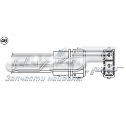 93211 NGK sonda lambda sensor de oxigeno para catalizador