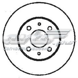 561329JC Jurid/Bendix disco de freno trasero