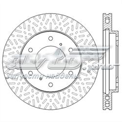 562572JC Jurid/Bendix freno de disco delantero