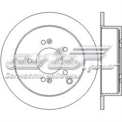 562454JC Jurid/Bendix disco de freno trasero