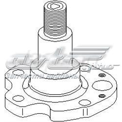 109 871 756 Hans Pries (Topran) muñón del eje, suspensión de rueda, trasero