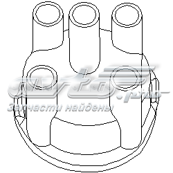 100 242 755 Hans Pries (Topran) tapa de distribuidor de encendido