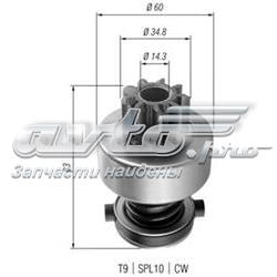 AMB0358 Magneti Marelli bendix, motor de arranque