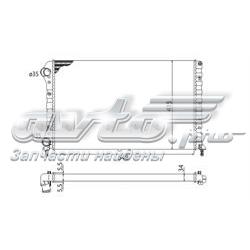 BMQ179 Magneti Marelli radiador refrigeración del motor