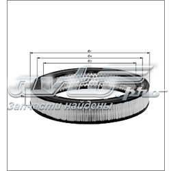 LX353 Mahle Original filtro de aire