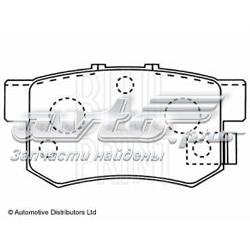 ADH24264 Blue Print pastillas de freno traseras