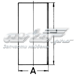  Camisa del cilindro para Fiat Uno 146A