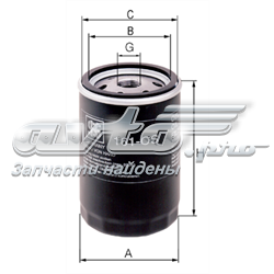 Filtro de aceite 50013545 Kolbenschmidt