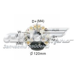 RB66H Mobiletron alternador diodo puente rectificador