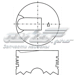 Pistón 43241ASTD Teikin