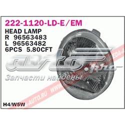 222-1120R-LD-EM Depo/Loro faro derecho