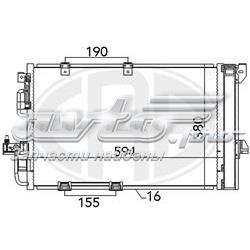 667082 ERA condensador aire acondicionado