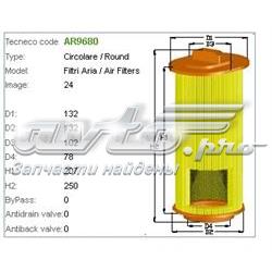 AR9680 Tecneco filtro de aire