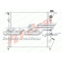 601908A2 Polcar radiador refrigeración del motor