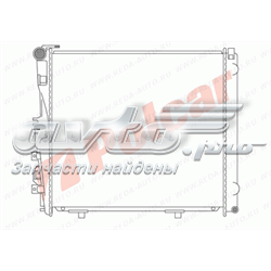 502408 Polcar radiador refrigeración del motor