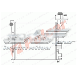 5005082X Polcar radiador refrigeración del motor