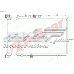 Radiador refrigeración del motor 5723083 Polcar