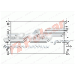 603708-1 Polcar radiador refrigeración del motor