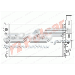 574508A2 Polcar radiador refrigeración del motor