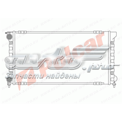 954308A5 Polcar radiador refrigeración del motor