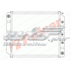 900208-6 Polcar radiador refrigeración del motor