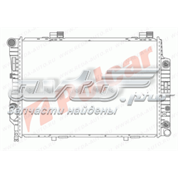 500208-7 Polcar radiador refrigeración del motor