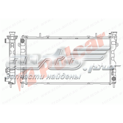 242008-2 Polcar radiador refrigeración del motor