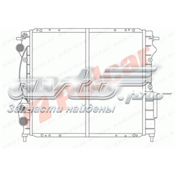 600608-8 Polcar radiador refrigeración del motor