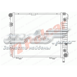 50140801 Polcar radiador refrigeración del motor