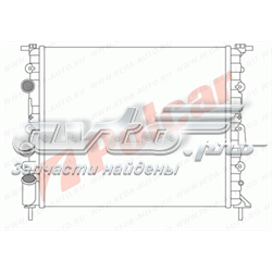 600708-1 Polcar radiador refrigeración del motor