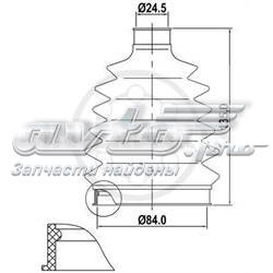  Fuelle, árbol de transmisión delantero exterior para Pontiac Trans Sport APV 