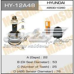 HY12A48 Masuma junta homocinética exterior delantera