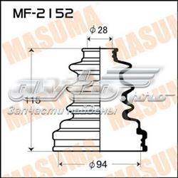 MF2152 Masuma fuelle, árbol de transmisión trasero interior