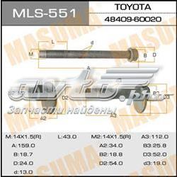 MLS551 Masuma perno de fijación, brazo oscilante delantera, inferior