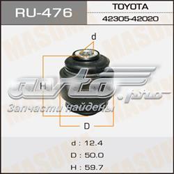 RU476 Masuma silentblock de mangueta trasera