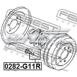 Cubo de rueda trasero 0282G11R Febest