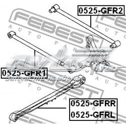 0525GFRR Febest mangueta trasera derecha (suspension)