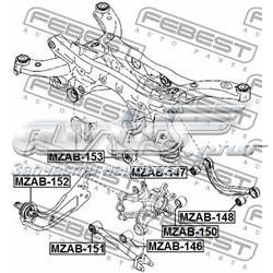 MZAB152 Febest bloque silencioso trasero brazo trasero delantero