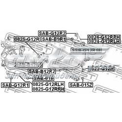 20464FG020 Subaru casquillo de barra estabilizadora trasera