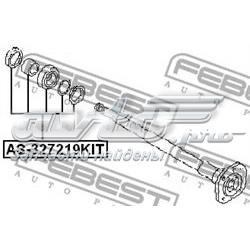 AS-327219KIT Febest cojinete de rueda trasero