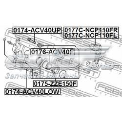 0176-ACV40F Febest émbolo, pinza del freno delantera