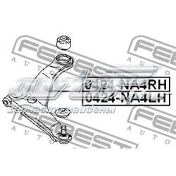 0424-NA4RH Febest barra oscilante, suspensión de ruedas delantera, inferior derecha
