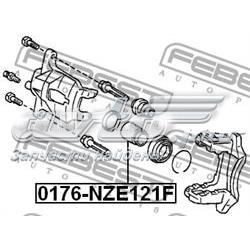 0176-NZE121F Febest émbolo, pinza del freno delantera