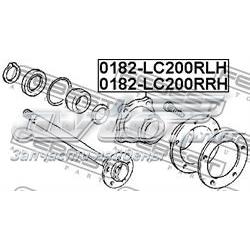 0182-LC200RLH Febest cojinete de rueda trasero