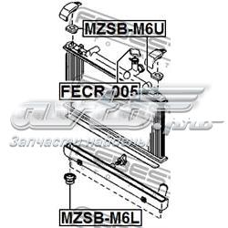  Soporte de montaje, radiador, superior para Mazda 2 DE