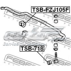 TSB-718 Febest casquillo del soporte de barra estabilizadora trasera