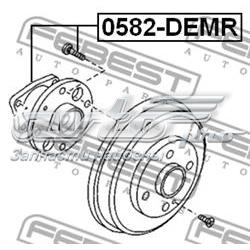 0582-DEMR Febest cubo de rueda trasero