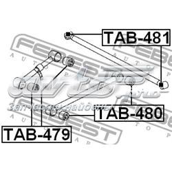 TAB-480 Febest suspensión, brazo oscilante, eje trasero, inferior