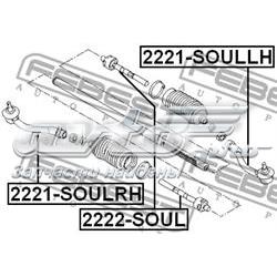 2221SOULRH Febest rótula barra de acoplamiento exterior